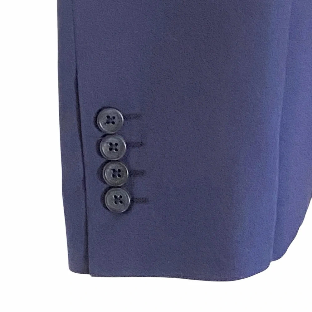 NWT Egara Men’s Navy 2 Piece Suit 40R 34W Classic Fit Unhemmed
